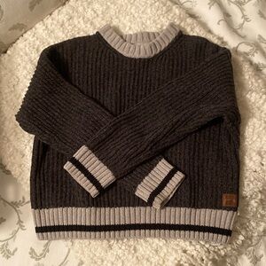 Roots Cropped (short) cotton blend sweater size M LIKE NEW